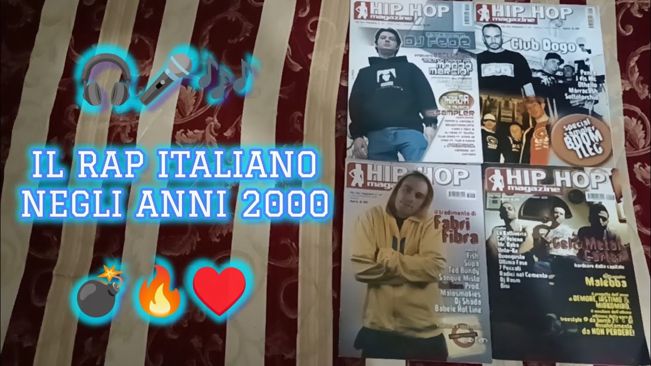 [MUSIC WORLD] HIP HOP MAGAZINE (2006) | Il RAP ITALIANO 20 anni fa 🎧🎤🎶♥️🔥