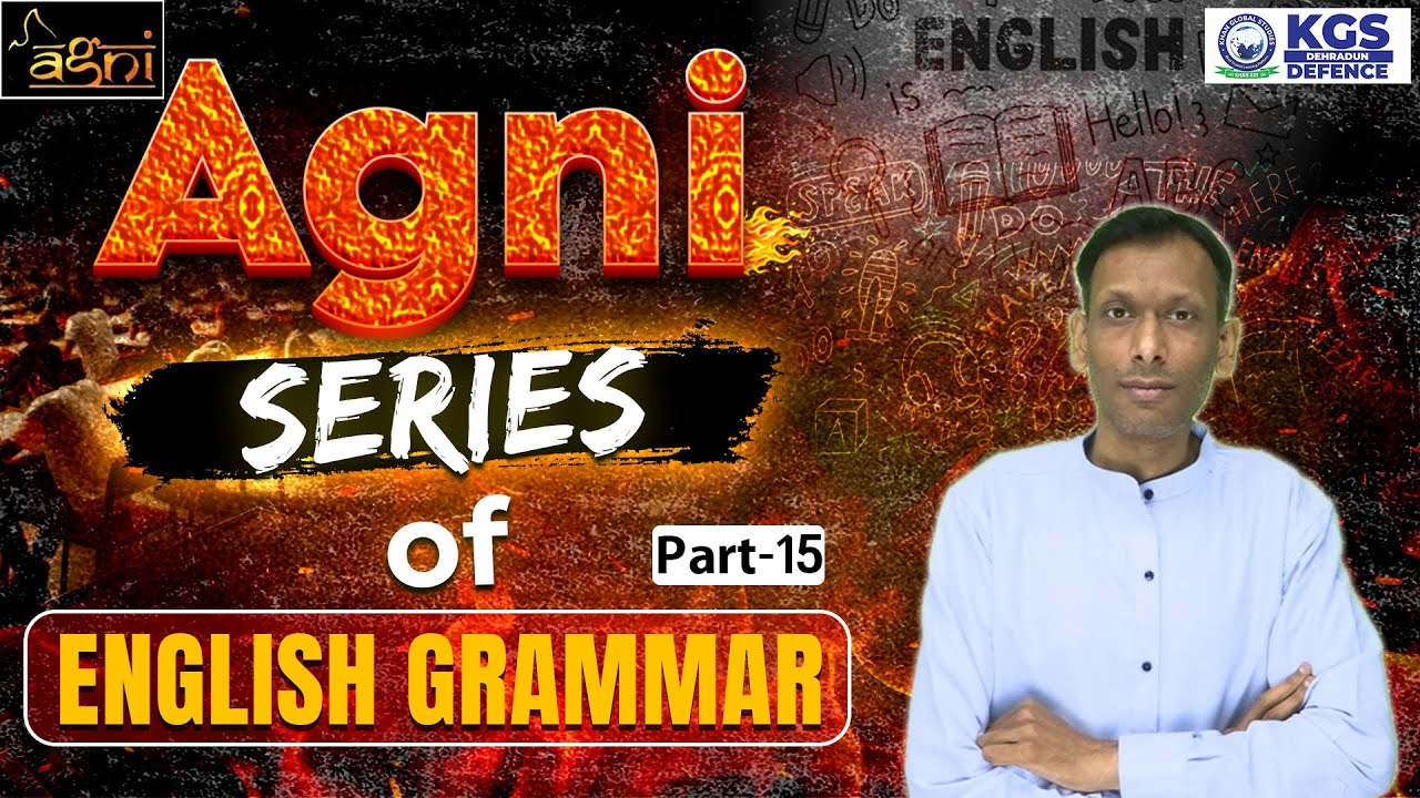 NDA/CDS Exams | Tense | English Grammar | Agni Series | by Ruchir Sir | KGS Defence Dehradun