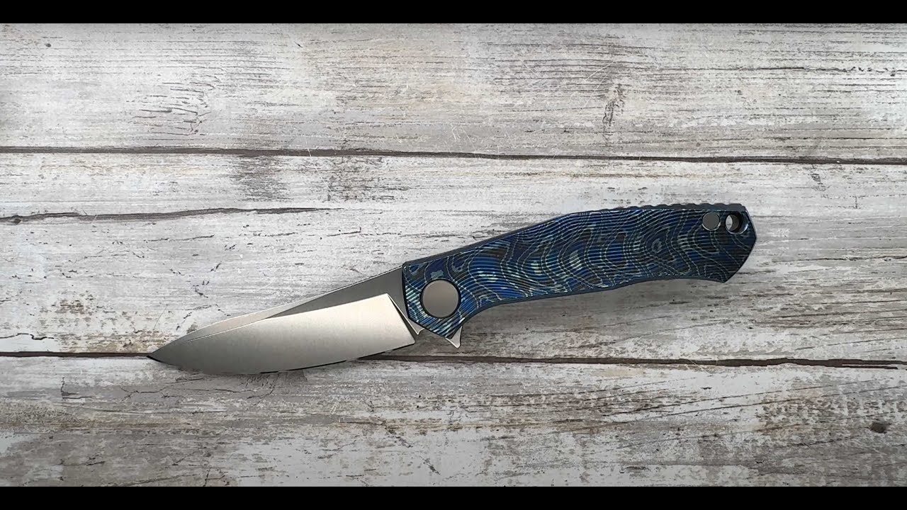Shirogorov Mini Cannabis Ace of Spades Sinkevich Design Pocketknife. Fablades Full Review