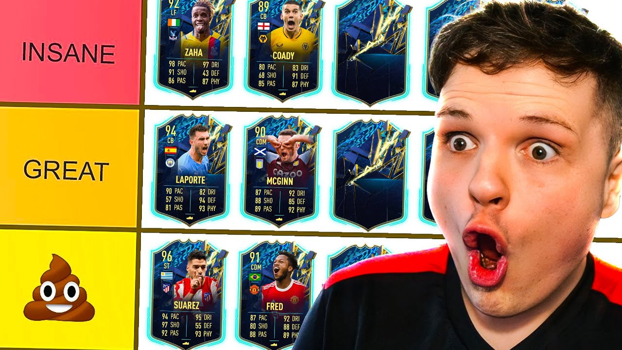 RANKING EVERY COMMUNITY TOTS ON FIFA 22! | Community Team of the Season Tier List...