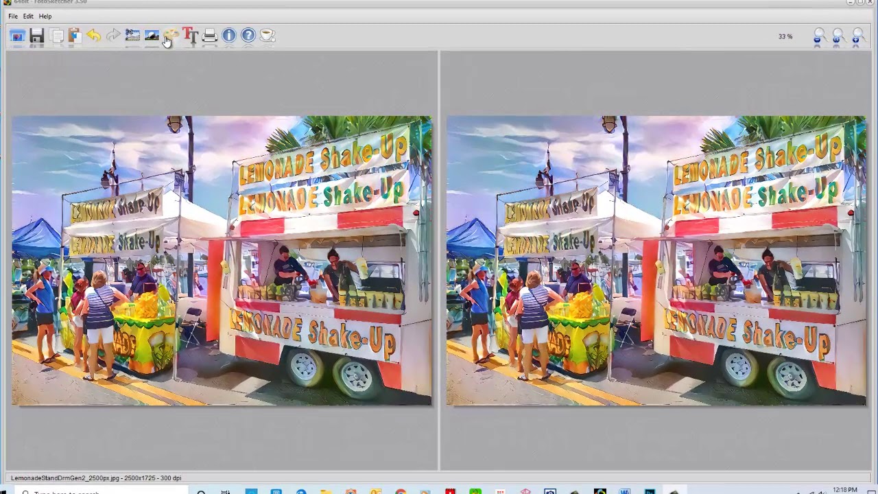 Custom Brushes in Fotosketcher 3 5