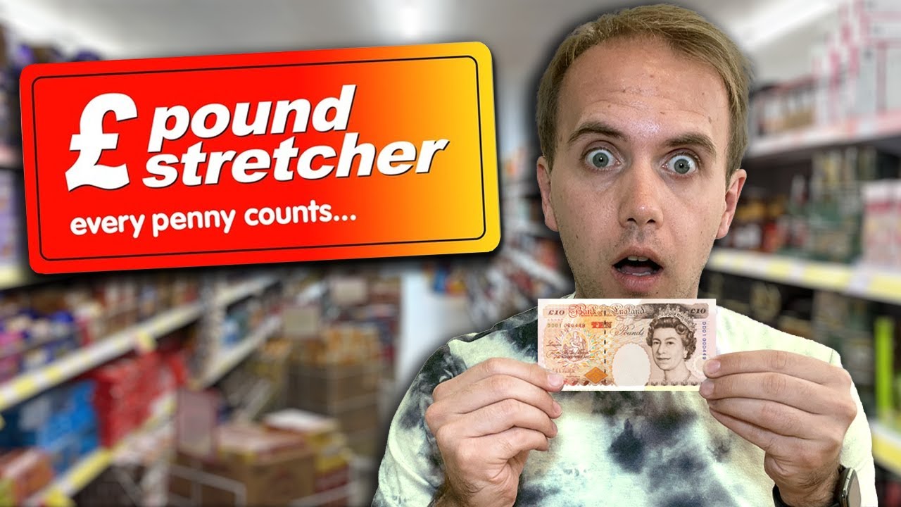 На сколько хватит еды стоимостью 10 фунтов стерлингов из Poundstretcher?