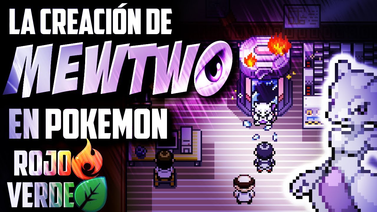 Como crearon a MEWTWO en POKéMON Rojo Fuego y Verde Hoja