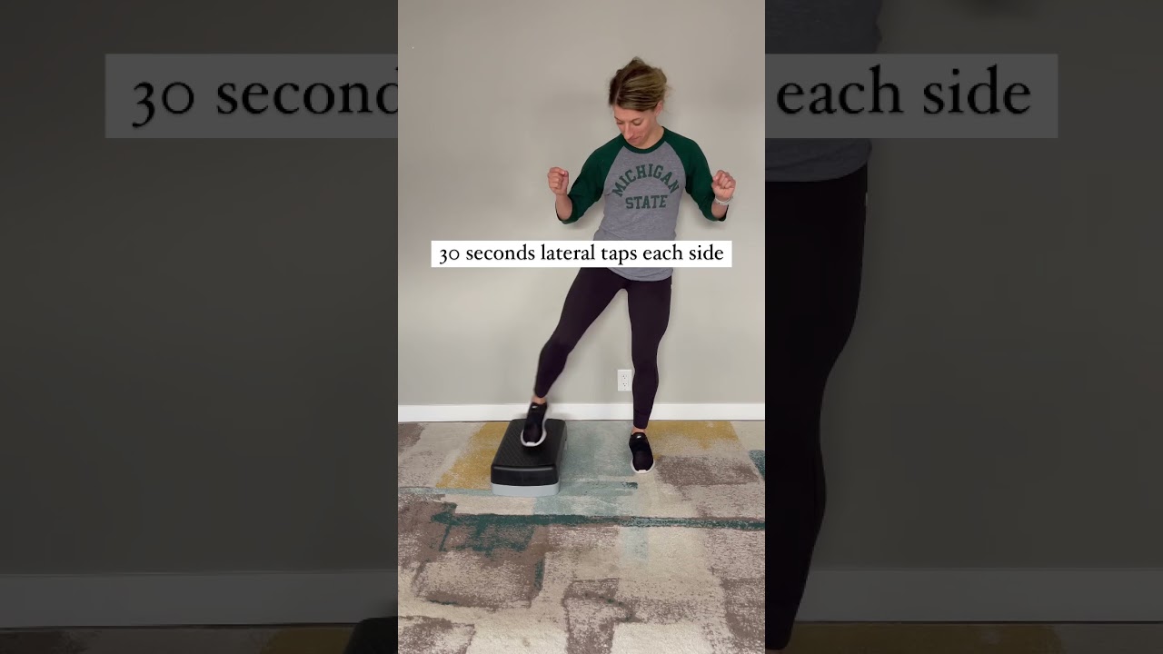 3 aerobic step moves for beginners