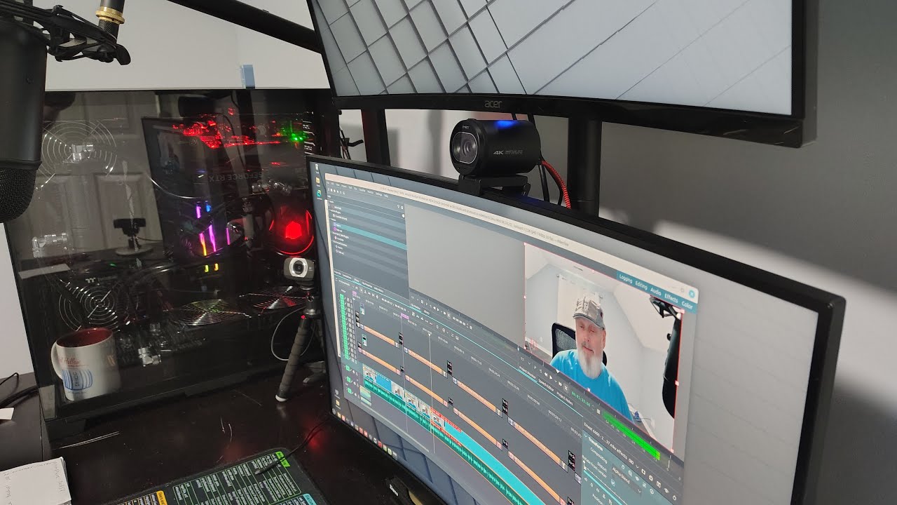 S15E44 - Review EMEET S600 - Budget 4K Webcam NEW DESIGN (OBS Studio, Linux Mint, PDir, W11 Pro)