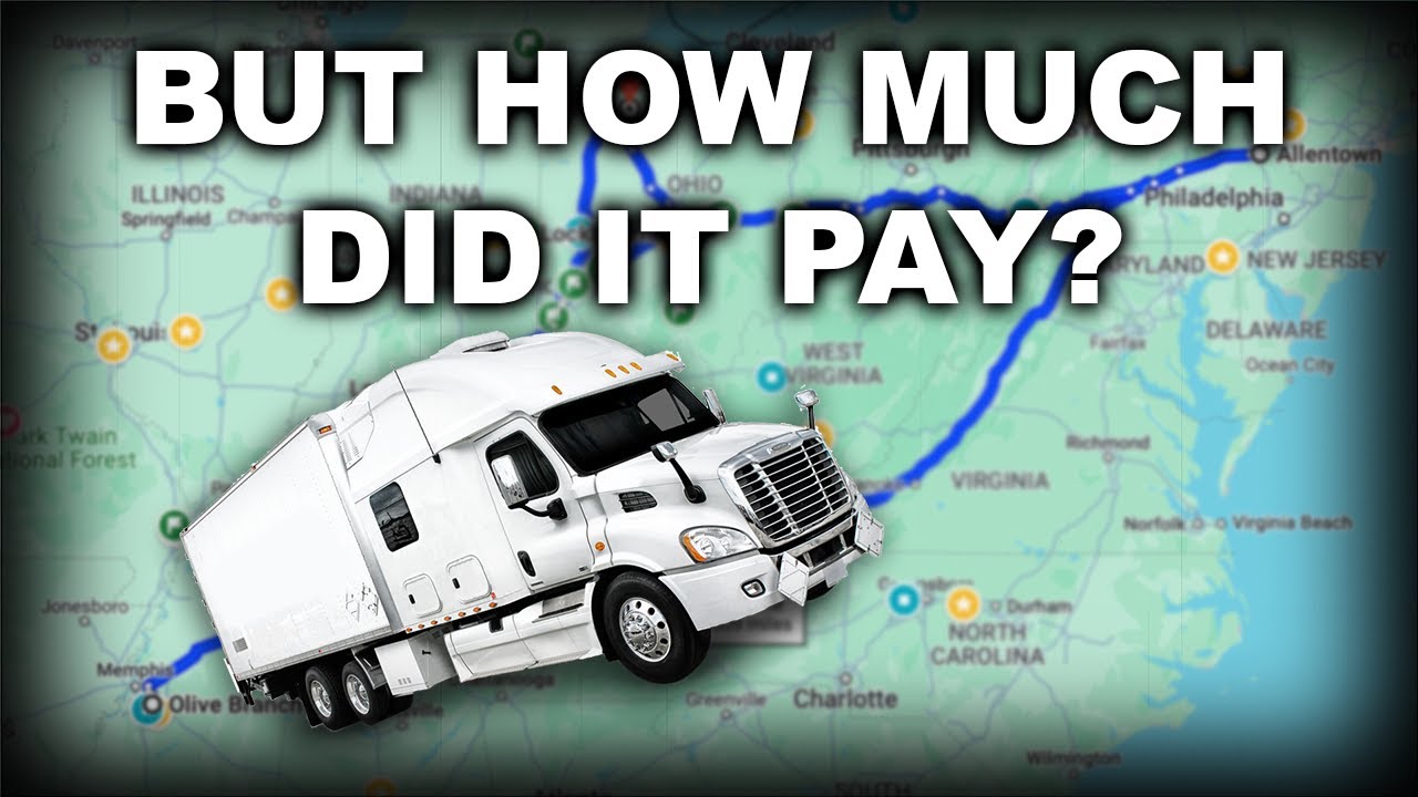 Проехал 2629 миль на Straight Truck на этой неделе
