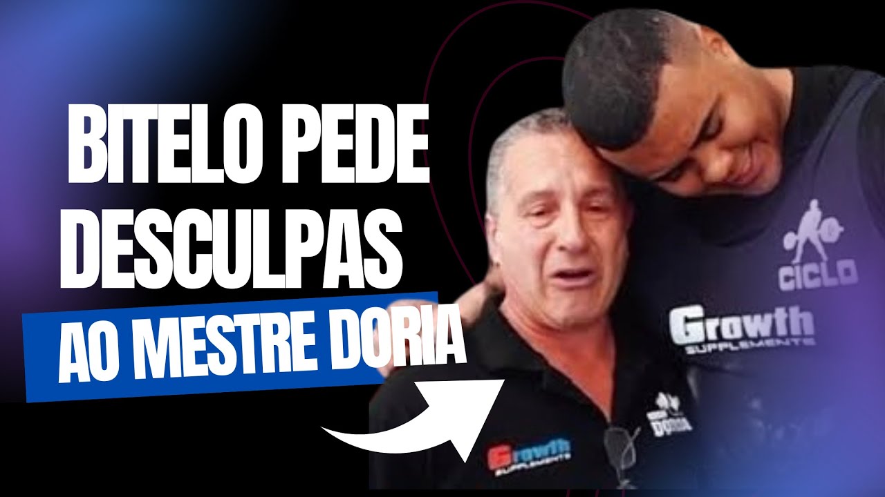 BITELO PEDE DESCULPAS AO MESTRE DORIA E FALA DE 2026 