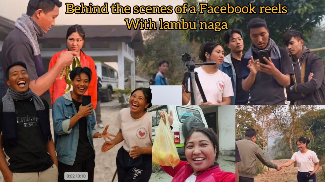  behind the scenes of a Facebook reels with @Lambunaga 