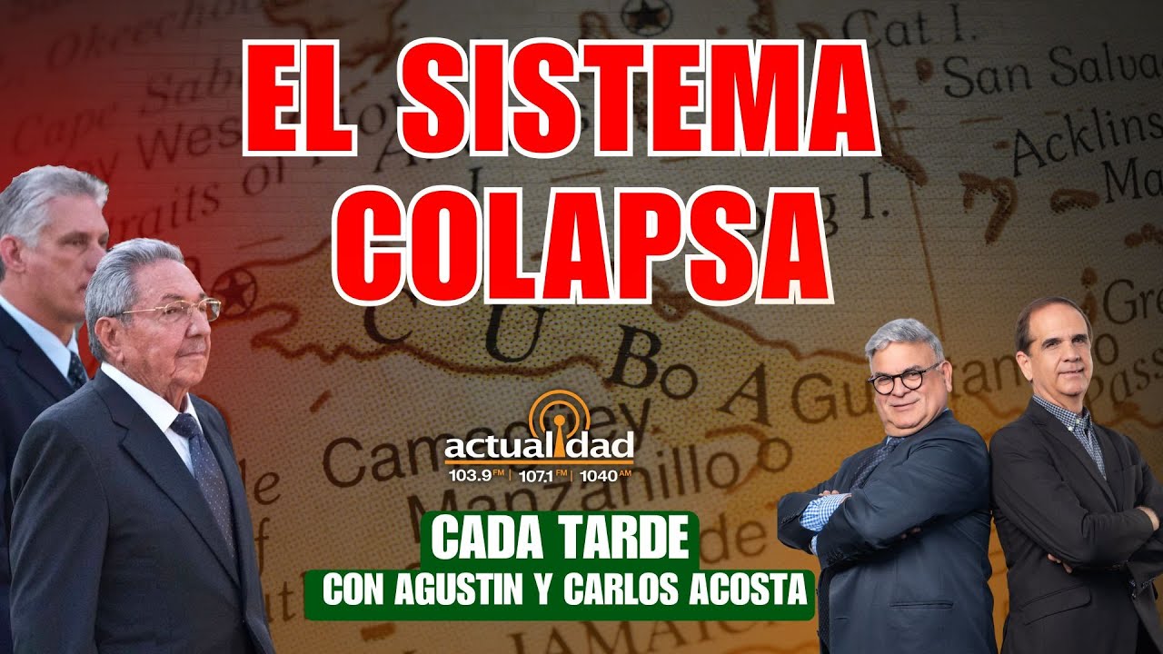 La única salida que le queda a Cuba | Cada Tarde con Agustin y Carlos Acosta
