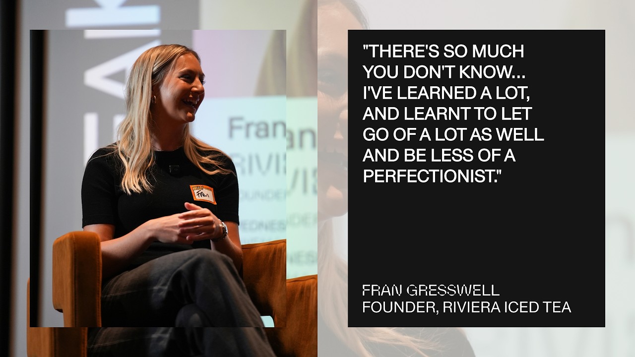 Fran Gresswell | Riveiera Iced Tea | Risking Everything at 21 to Take on Lipton