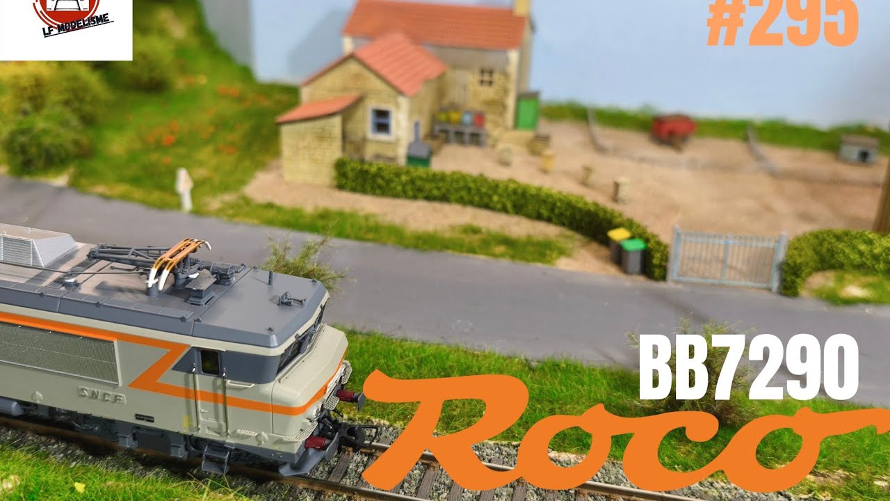 #295 ROCO BB7290 DCC SOUND 75100043 HO locomotive électrique SNCF modélisme ferroviaire miniature