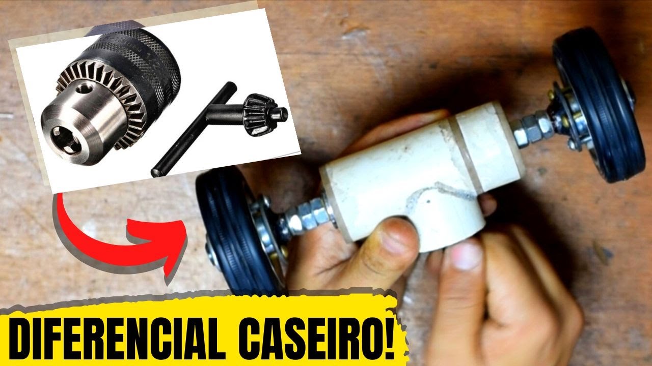 Como fazer diferencial para miniaturas de carros!
