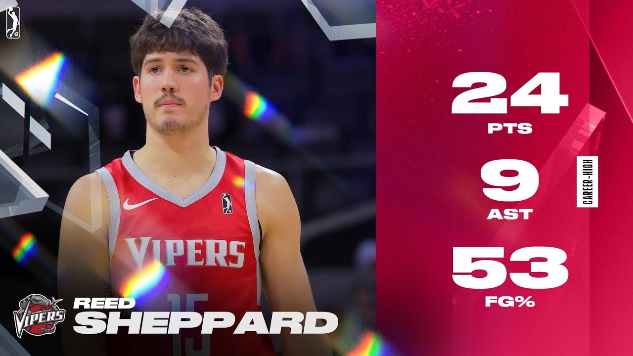 Reed Sheppard Drops 24 PTS and 9 AST in Win Over Wolves