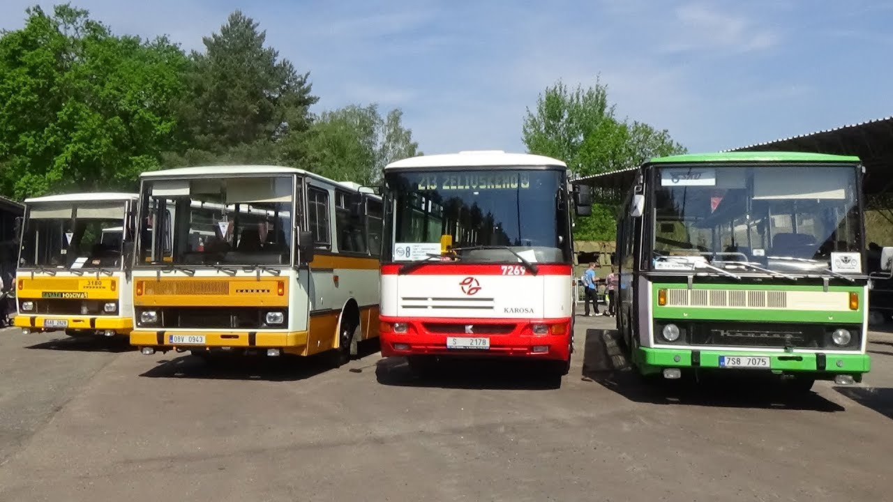 20. sraz Klubu českých historických autobusů 2019 - Vojenské technické muzeum Lešany