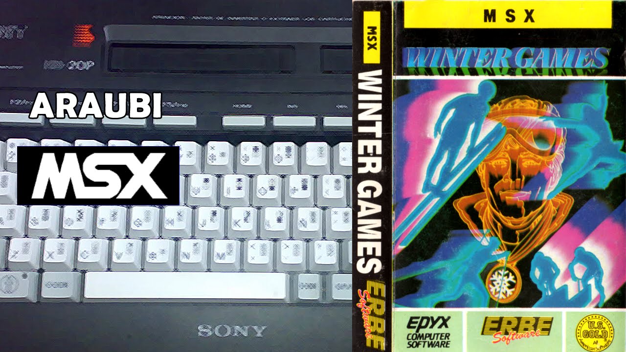 Winter Games (Epyx, 1986) MSX [089] Walkthrough