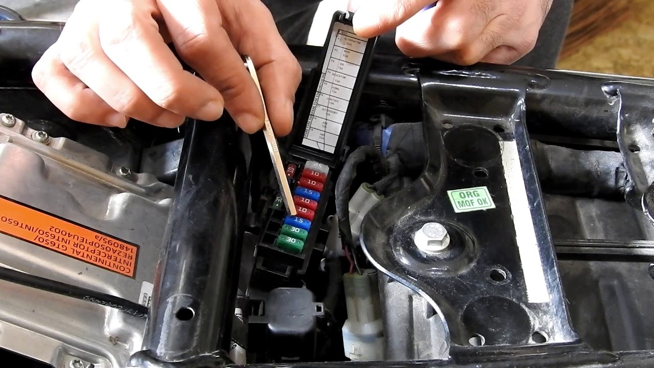 Re Interceptor/GT 650 Fuse box and relays