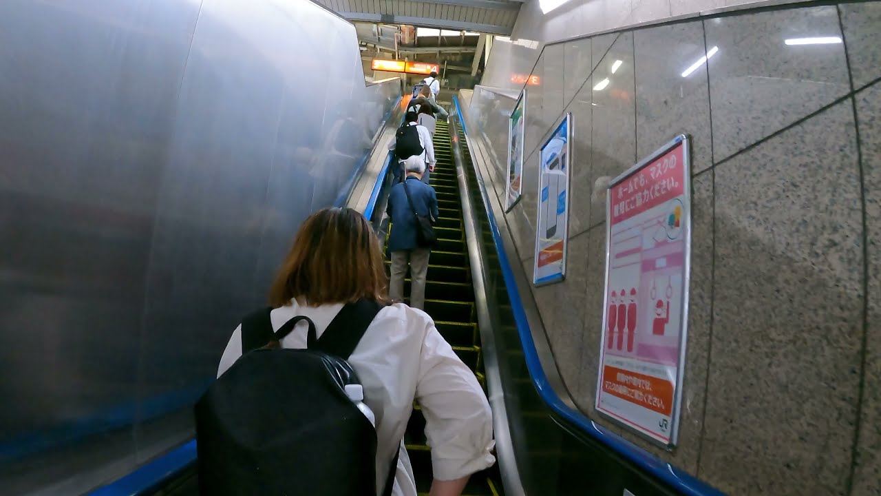 Ogikubo Station Walk | Tokyo Metro Marunouchi Line to JR Chuo (Rapid) Line | Japan 4K ASMR