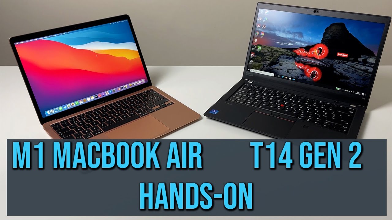 Сравнение MacBook Air M1 и ThinkPad T14 Gen 2 (Intel)