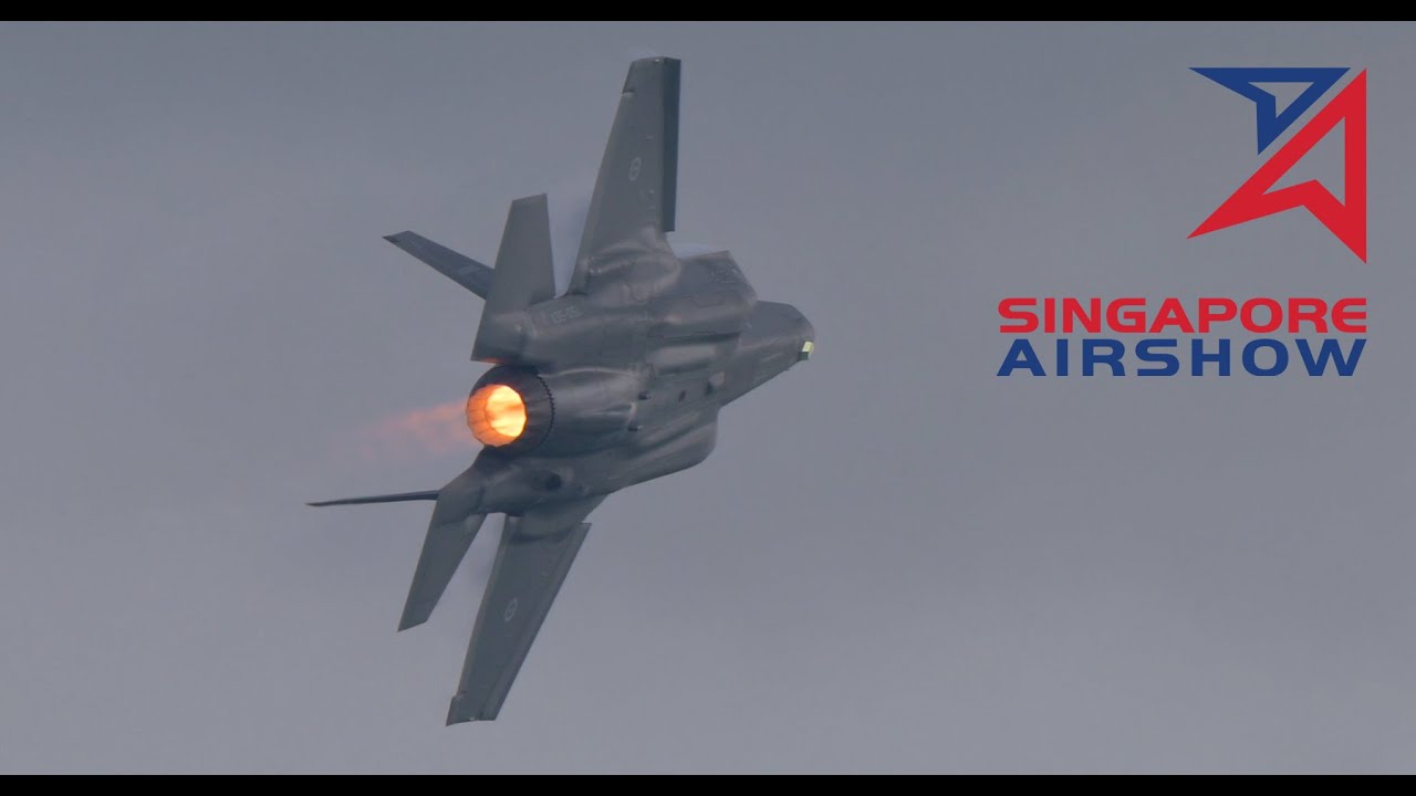 Singapore Airshow 2026 - RAAF F-35A, Media Preview, 1 Feb 2026