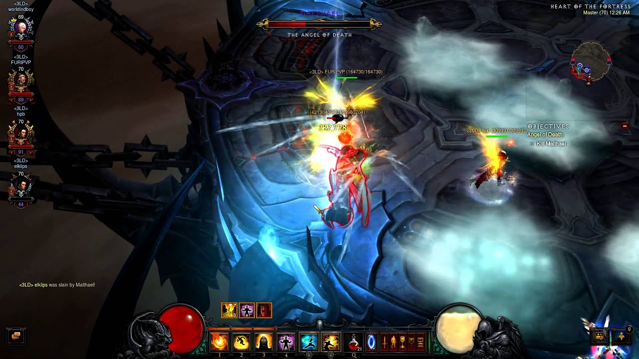 3LD first Malthael kill + elklips rage