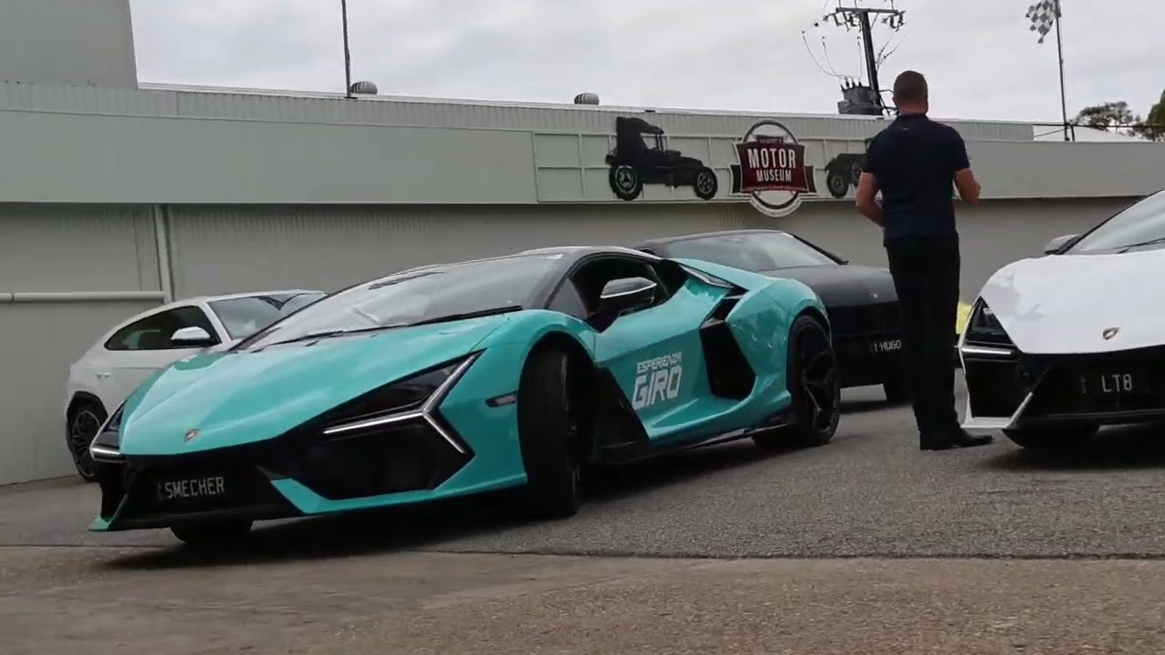 Lamborghini's in Strathalbyn 26/02/2026