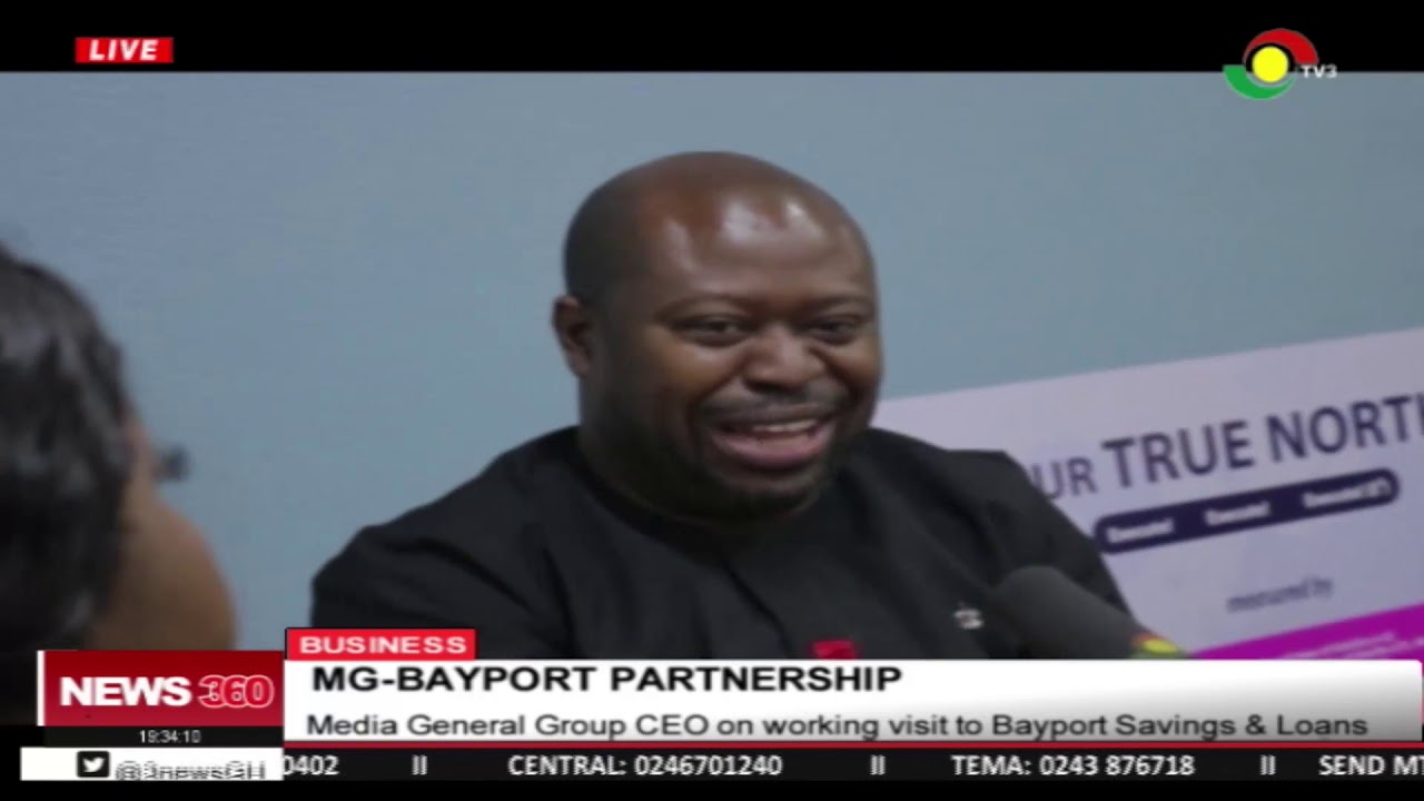 Media General Group CEO visits Bayport Savings & Loans
