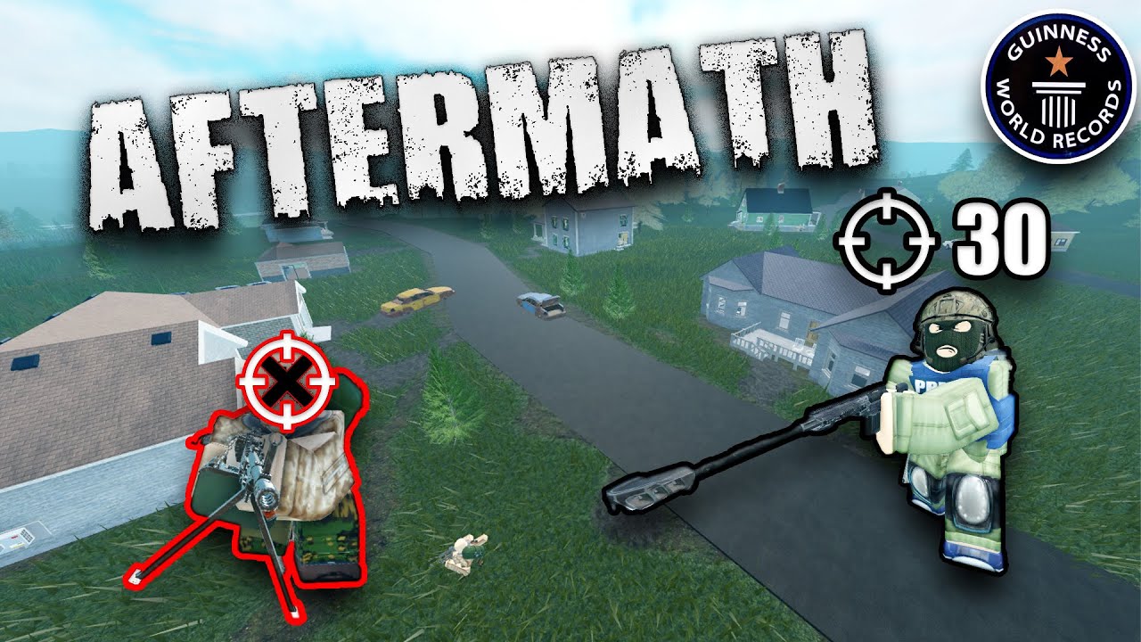 МИРОВОЙ РЕКОРД ПО КОЛИЧЕСТВУ УБИЙСТВ В СОЛО В Aftermath ROBLOX