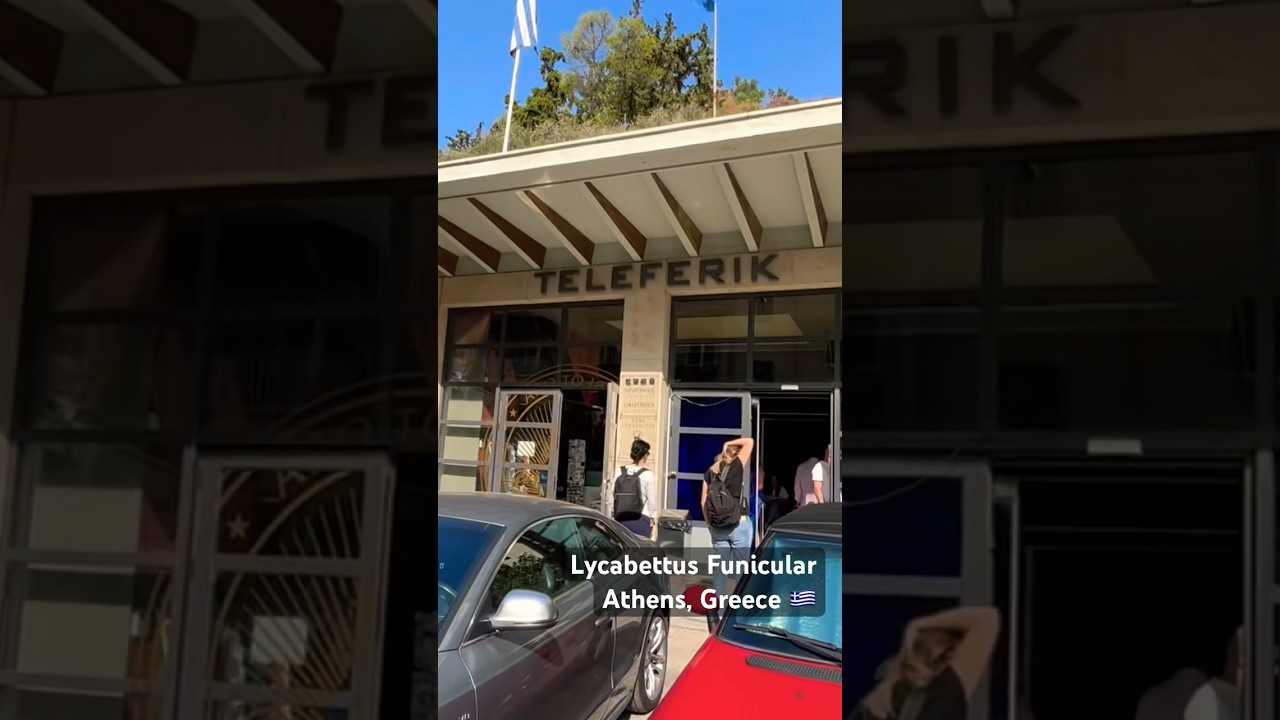 Lycabettus Funicular, Athens, Greece 🇬🇷
