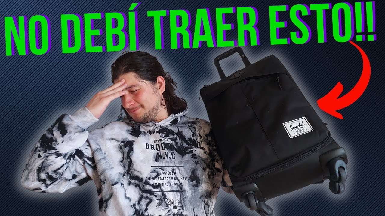 Que NO deberías LLEVAR a la WORKING HOLIDAY ?