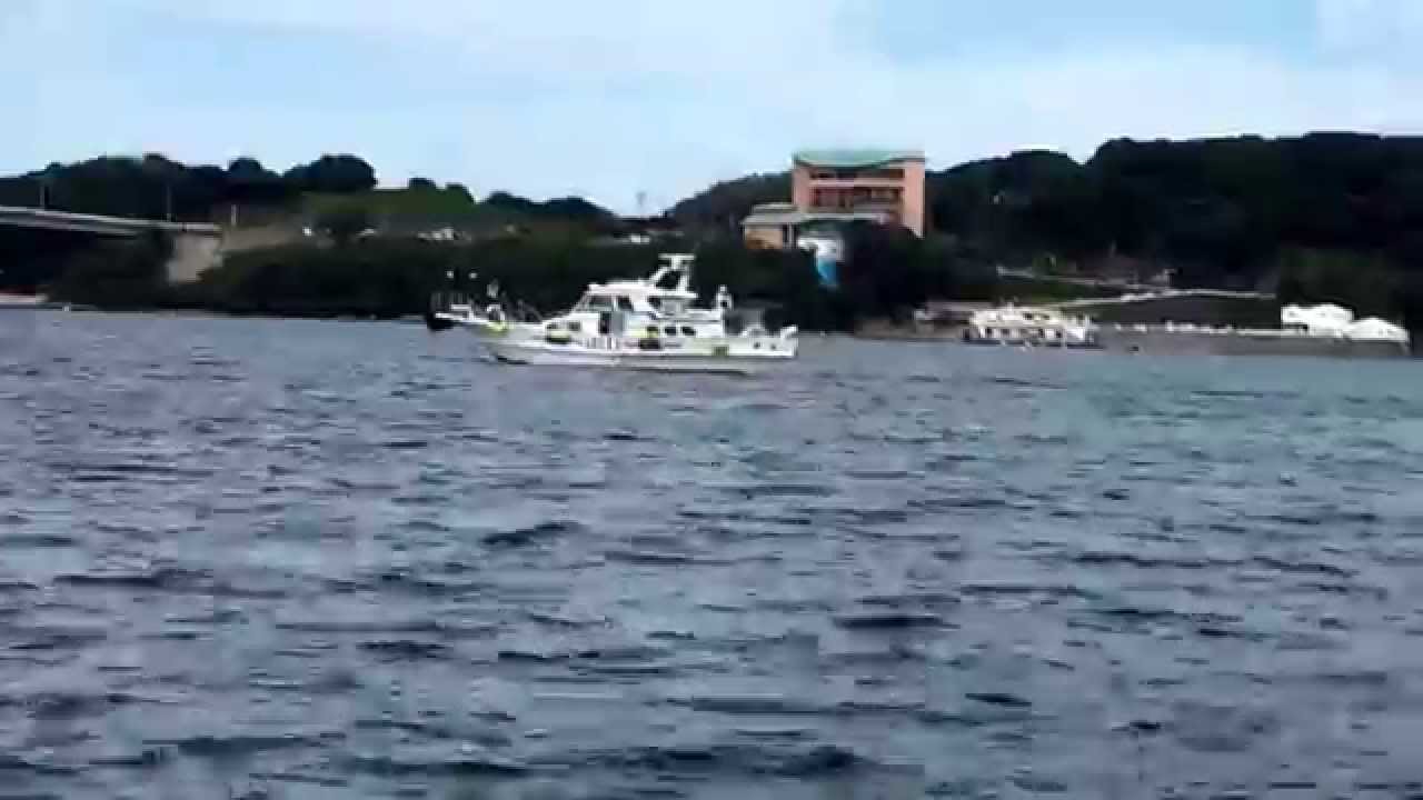 佐賀県名護屋港。瀬渡し船、飛鳥