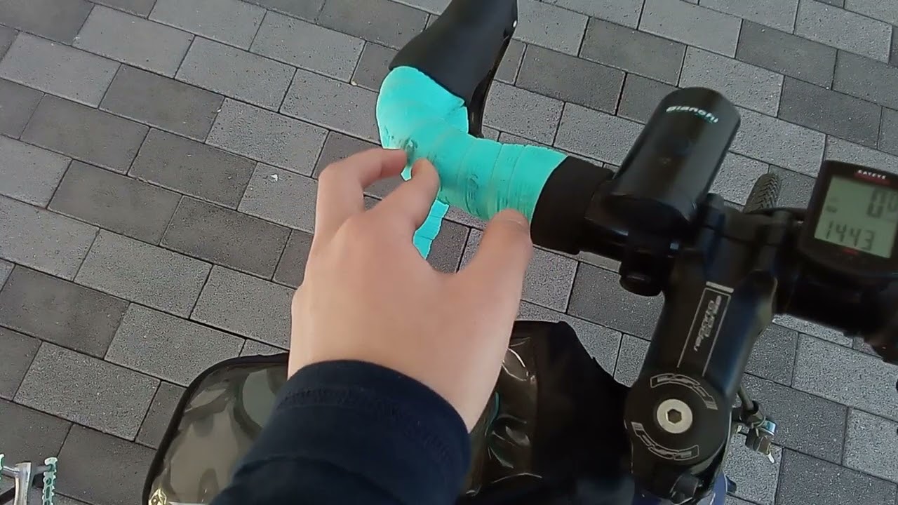 紺のビアンキ 両輪タイヤを交換 2026.1.10