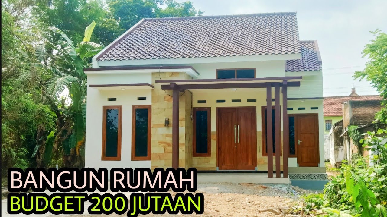 BANGUN RUMAH BUDGET 200 JUTAAN