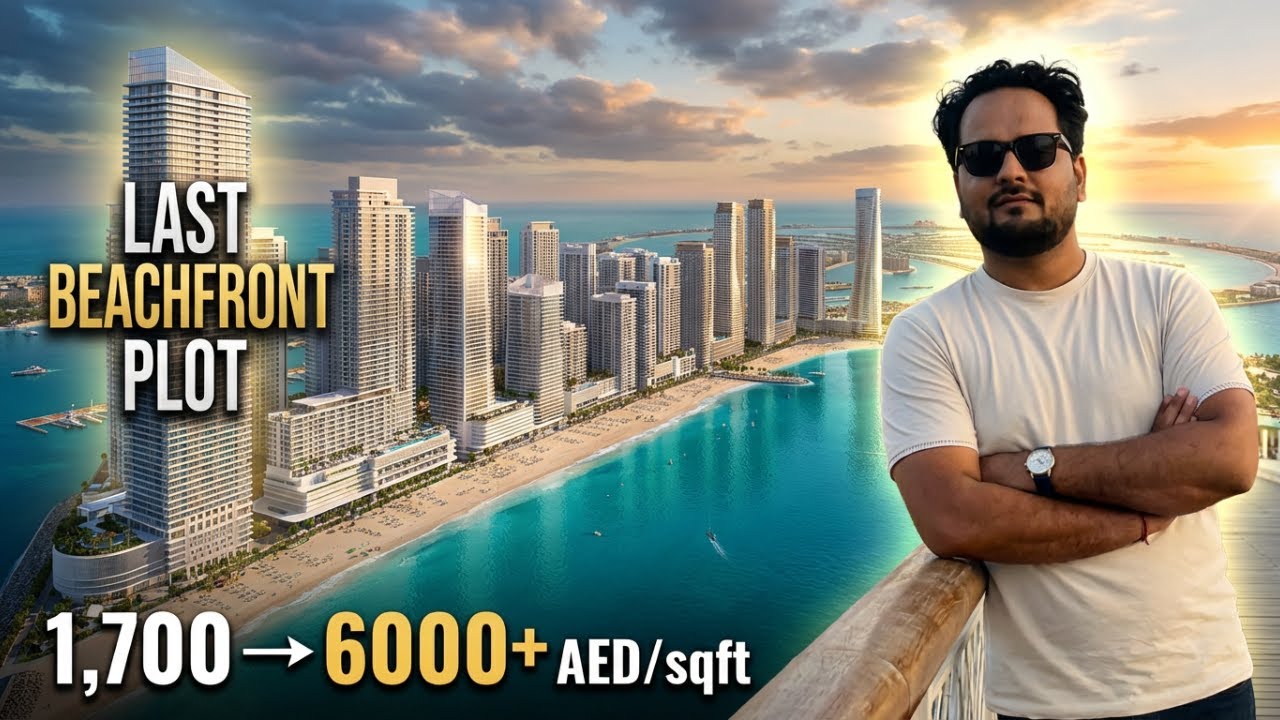 Emaar Saved The BEST Plot For LAST | Endless Sea & Private Beach - Beachfront Dubai