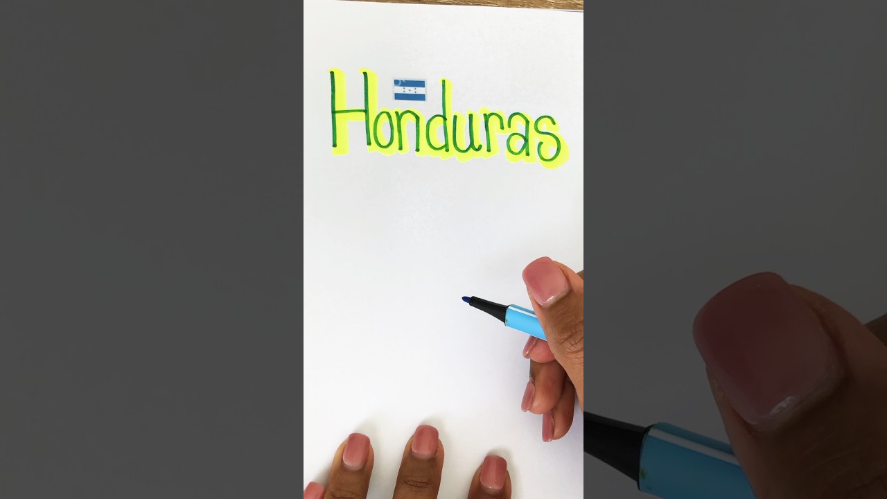 Writing Honduras in Thai 