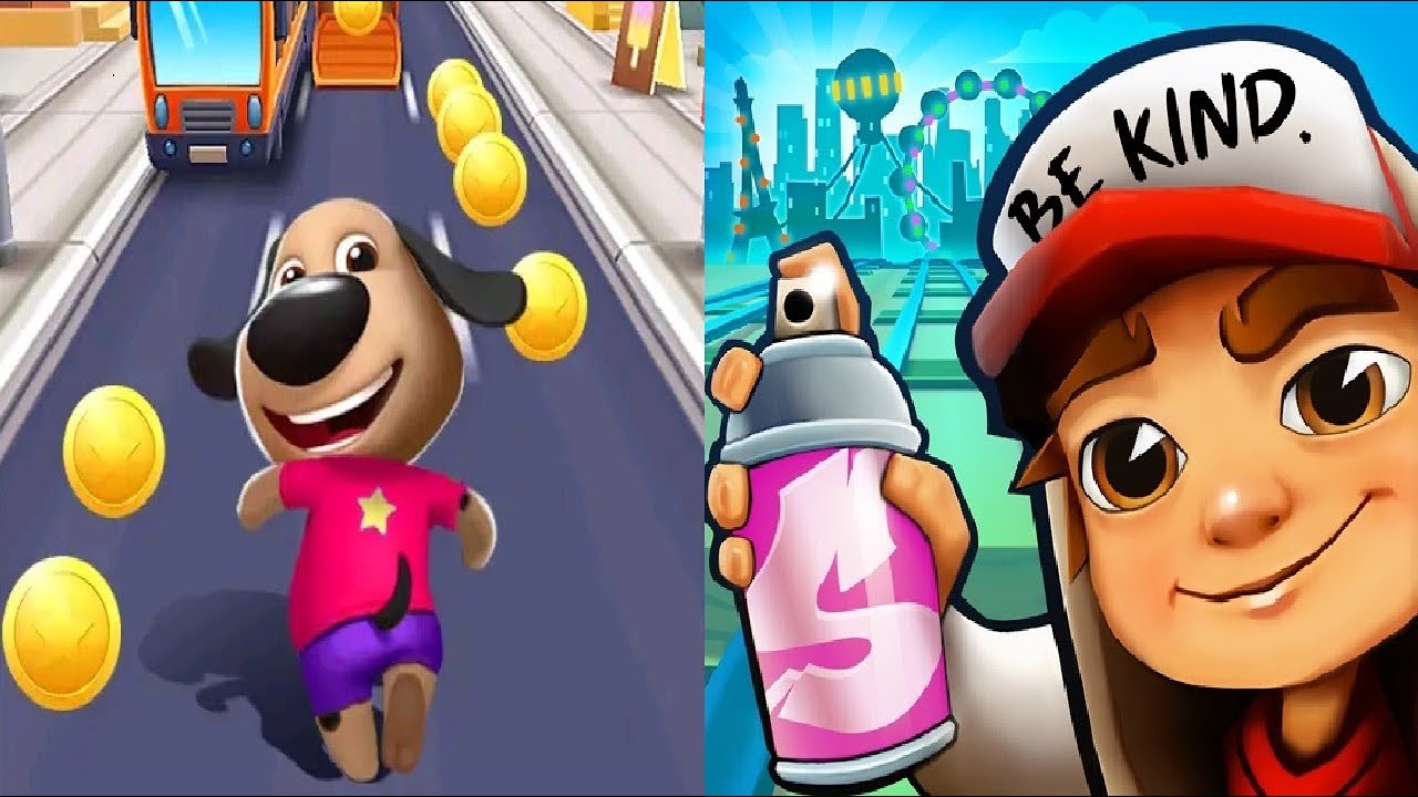 Subway Surfers Las Vegas VS Talking Dog: Puppy Surfs Runner Android Gameplay 2021