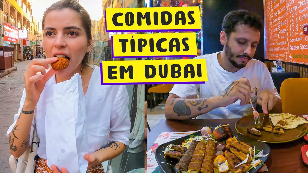 PROVANDO COMIDAS TÍPICAS DO ORIENTE MÉDIO