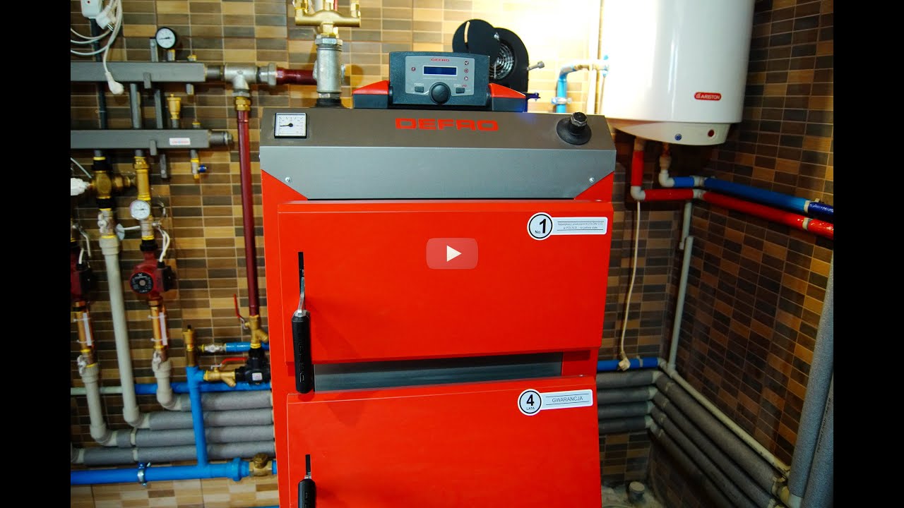 Твердотопливный котел Defro KDR Plus 3 35 kW