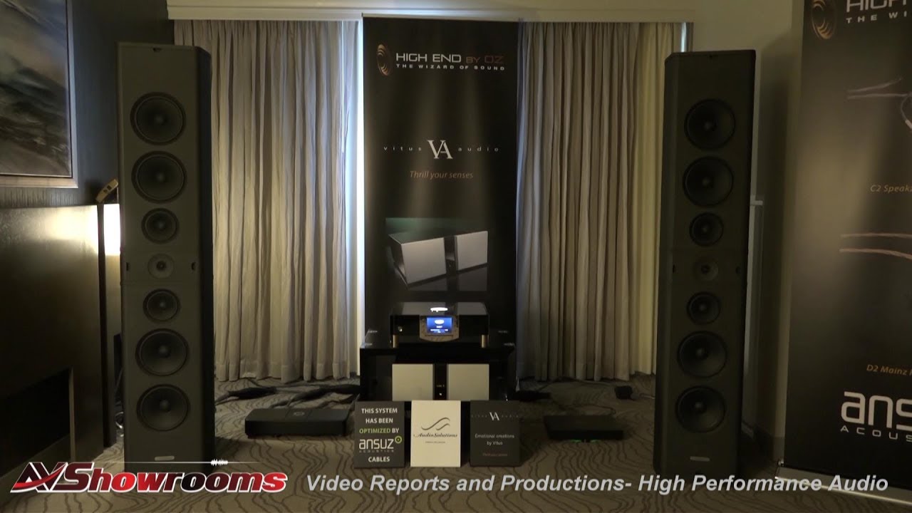 High End by OZ, Vitus Amplifier and DAC, Ansuz Acoustics, RMAF