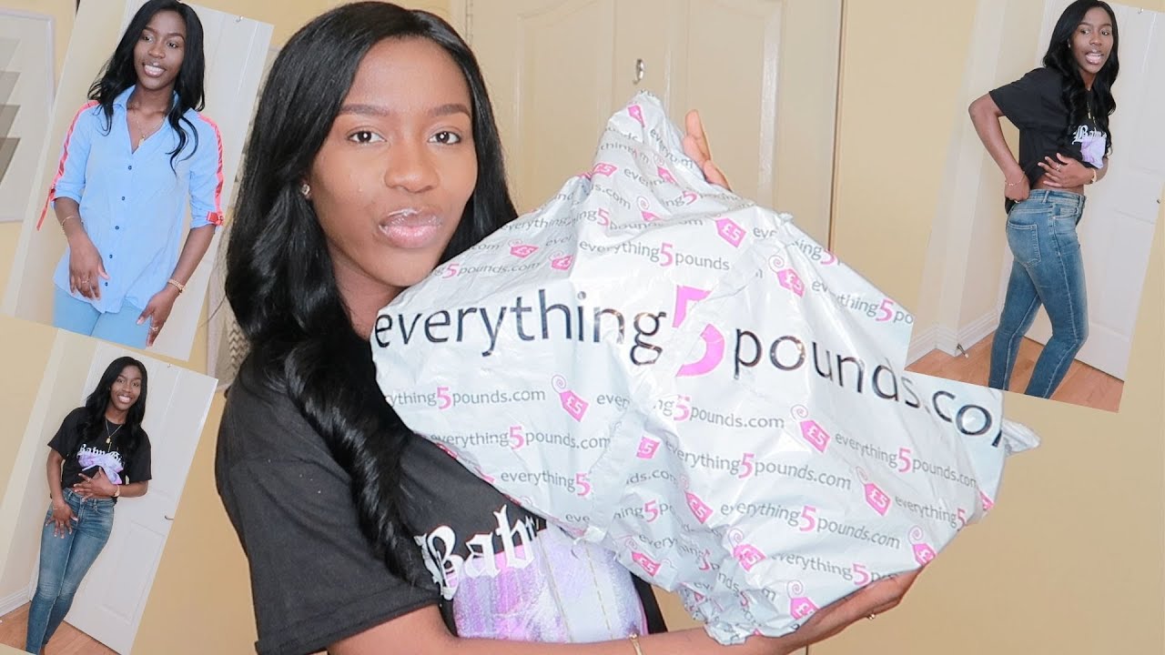 EVERYTHING 5 POUNDS TRY ON HAUL 2020 | Call Me B | #everything5poundstryonhaul2020 #tryonhaul2020