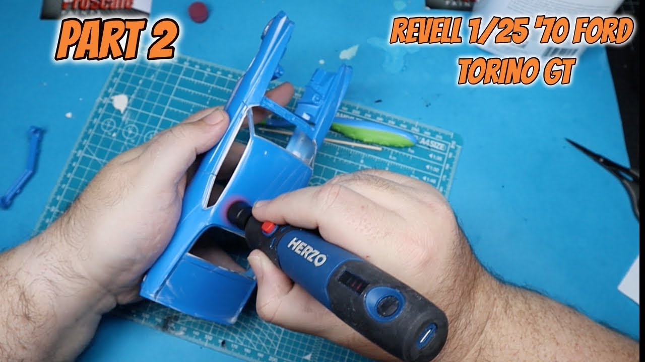Part 2 - Revell 1/25 Ford Torino GT