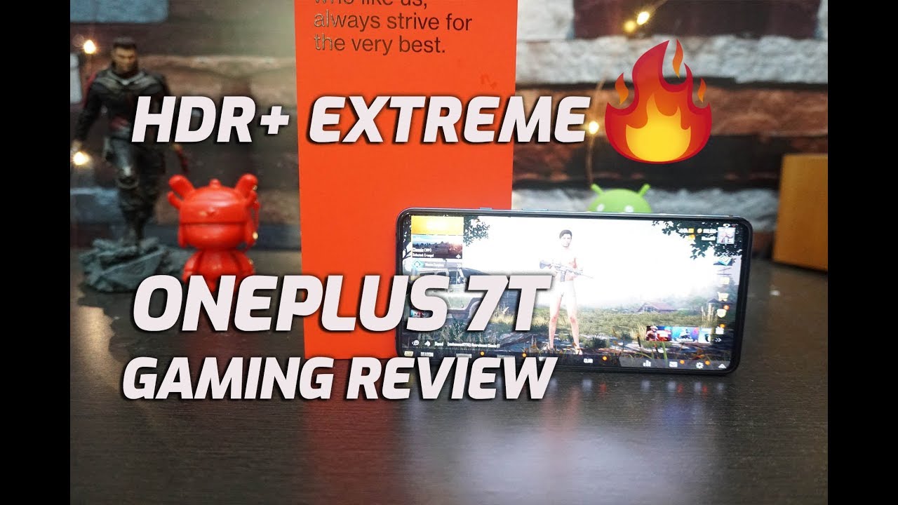 OnePlus 7T Gaming Review PUBG Mobile HDR+ Extreme, Heating and Battery drain