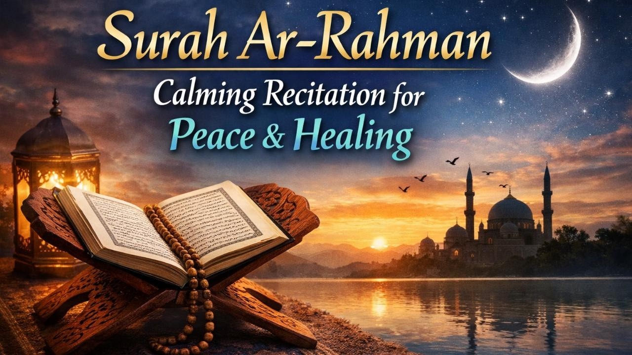 Surah Ar-Rahman (The Most Merciful) – Beautiful Qur’an Recitation | No Ads