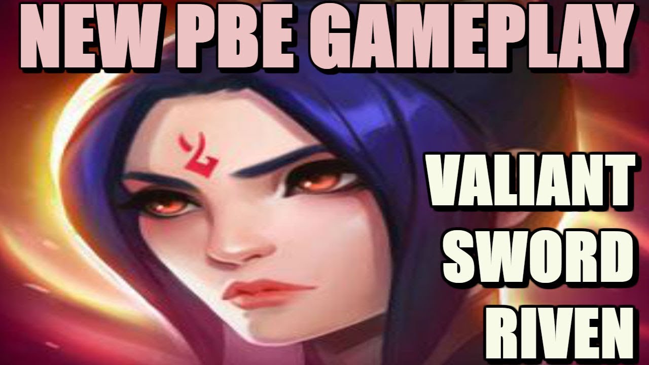 Valiant Sword Riven skin gameplay | League of Legends | LoL