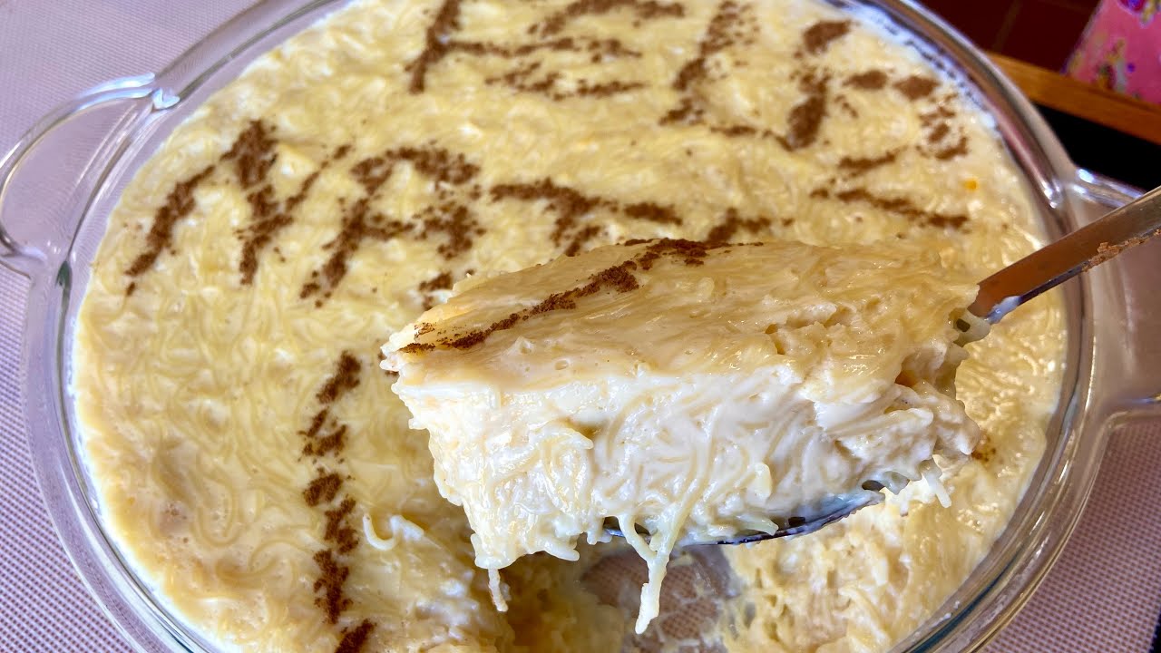 Aletria cremosa com poucas gemas!