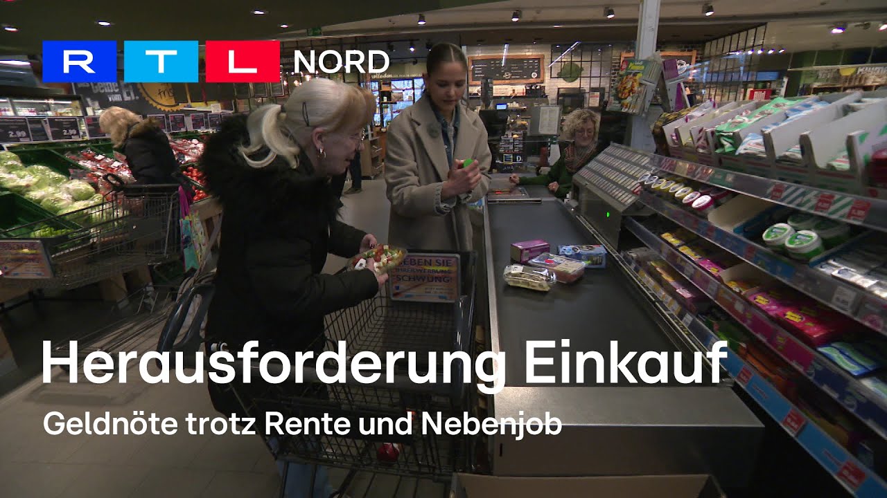 Altersarmut in Deutschland, ohne Job reicht die Rente nicht zum Leben!