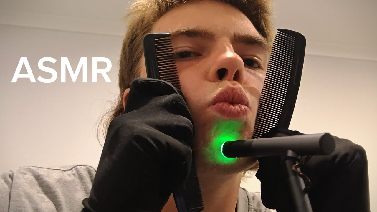 ASMR Gloves And Cone Noises (ASMR)