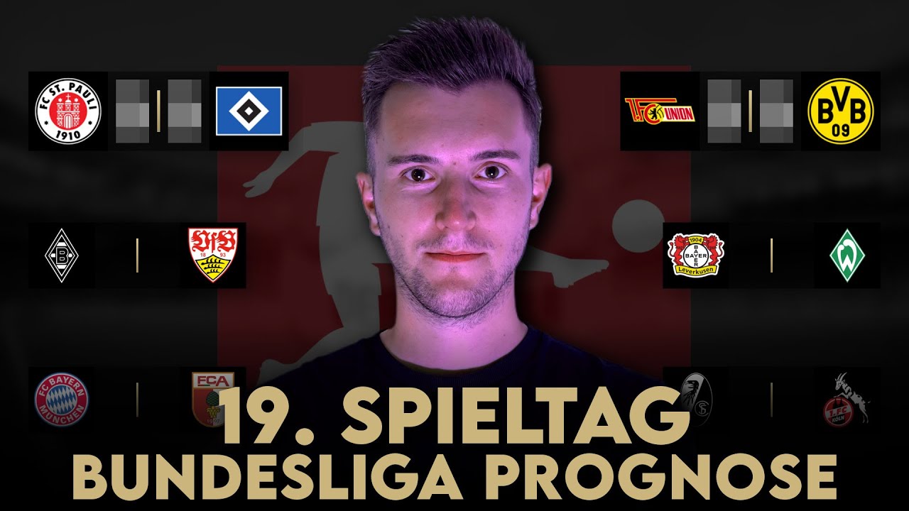 Bundesliga Prognose | 19. Spieltag Tipps & Vorschau | 2025/26