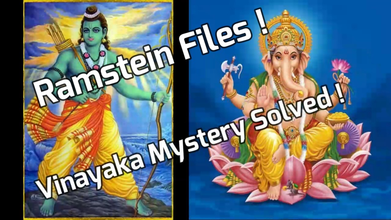 விநாயகன் ராமனா ? Full Decode Video - Ramstein Files !