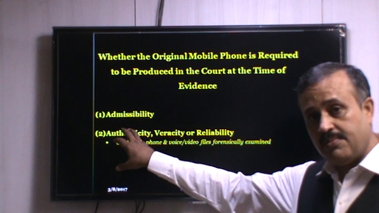 How to Prove Mobile Recording in the Court