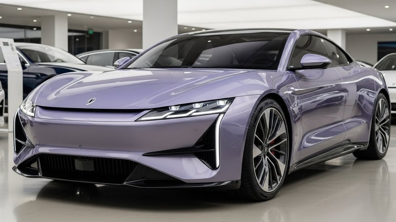 Tesla Killer Light Purple 2026 ⚡💜 El auto eléctrico que viene a romperlo todo